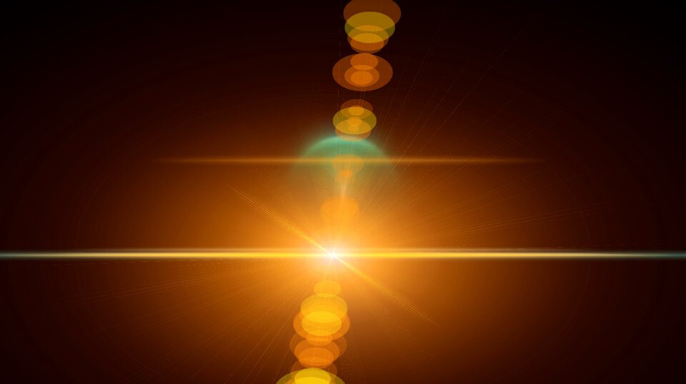 Flare mirroring background