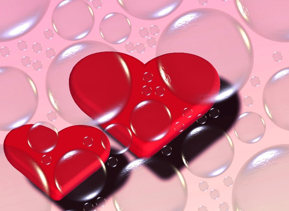 Creative love deco