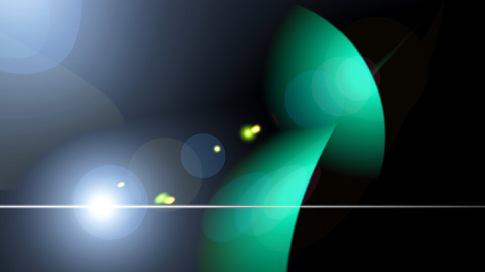 Flare mirroring background