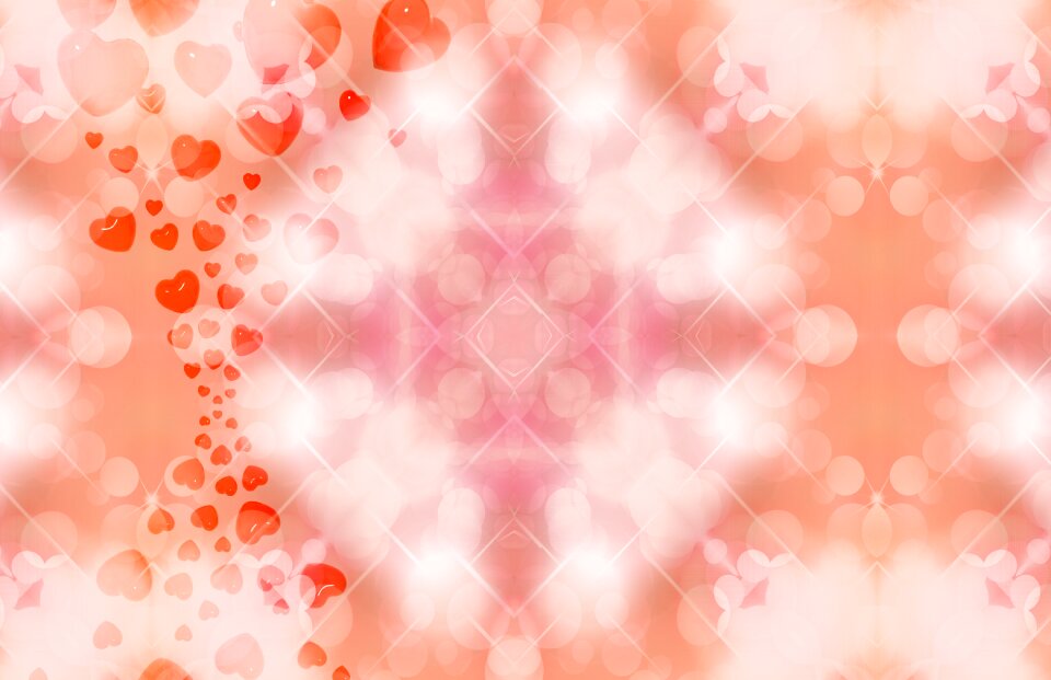 Love valentine's day pattern