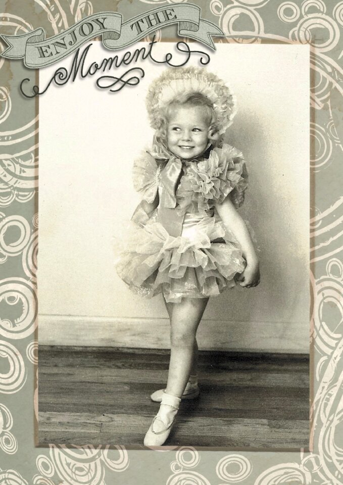 Posing portrait antique