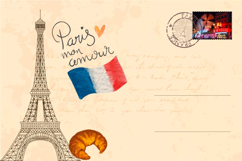 City of love vintage old