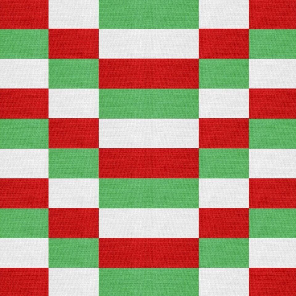 Christmas geometric pattern