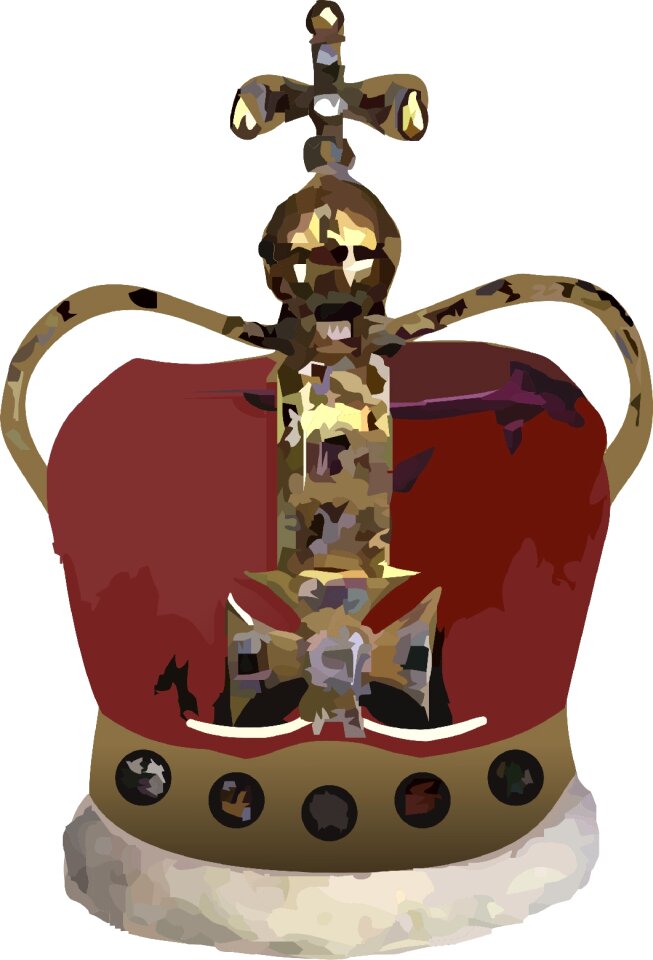 Texture transparent queen