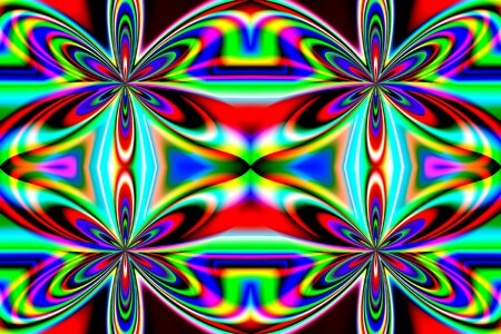 Iridescent sea of colour background
