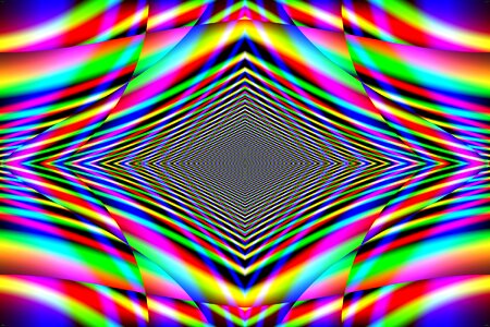 Iridescent sea of colour background