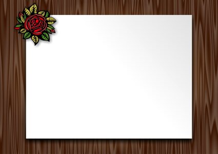 Blank copyspace border frame