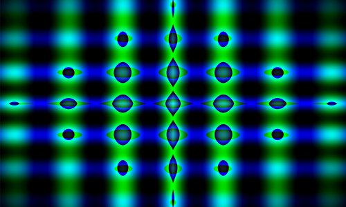 Iridescent sea of colour background