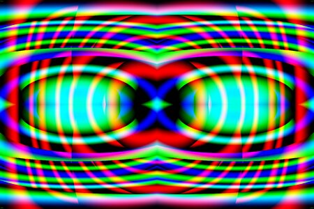Iridescent sea of colour background