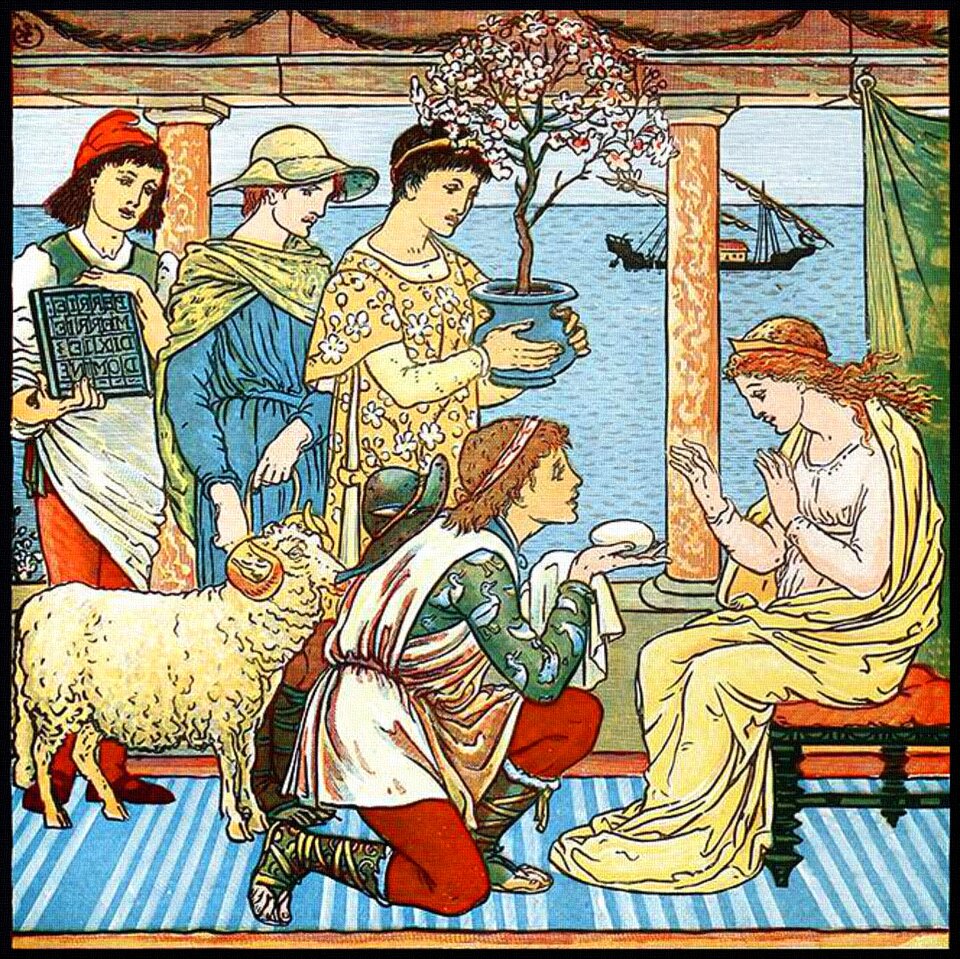 Old fairytale story