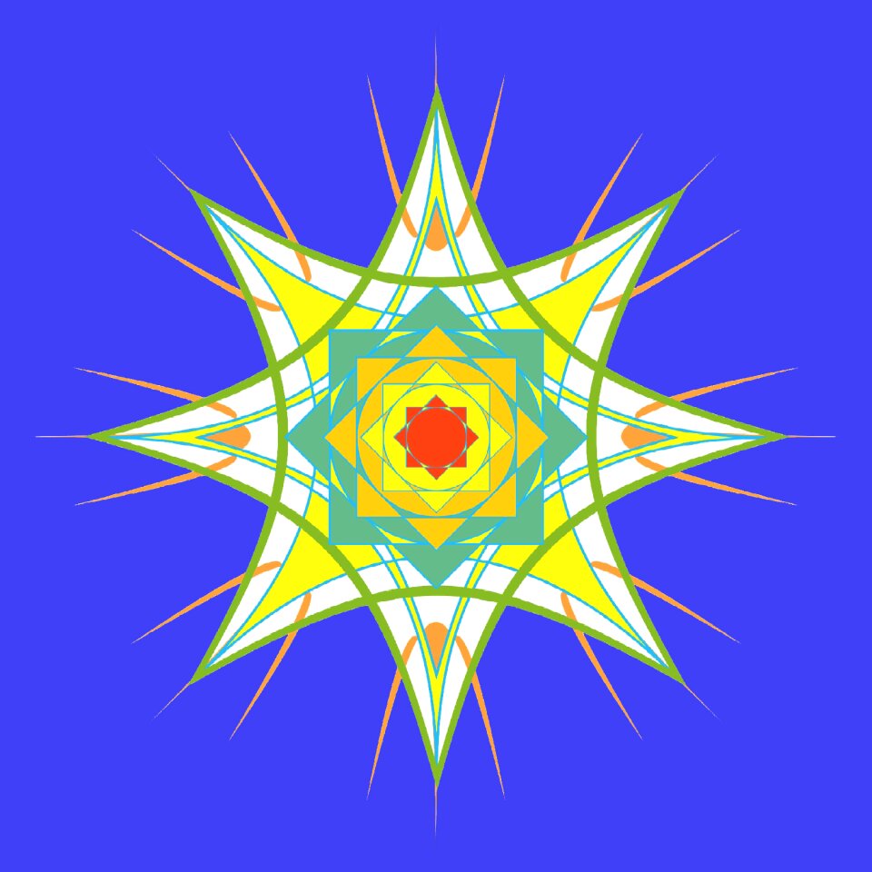 Fractal symmetry creative