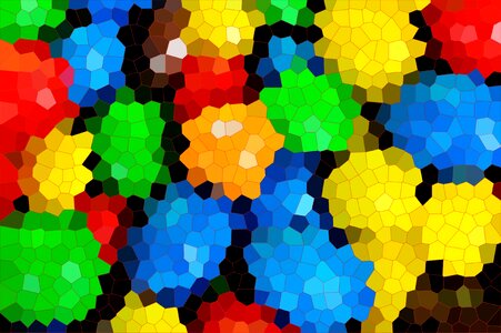 Blue red yellow