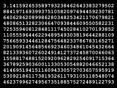 Circumference ratio radius