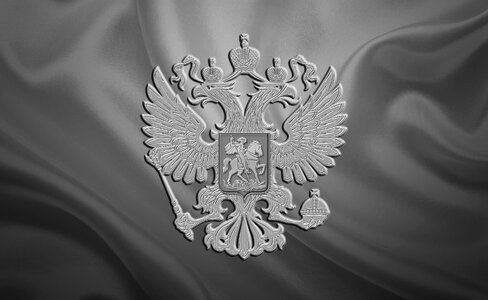 Imperial eagle flag flag of russia