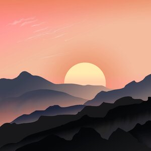 Sun graphics background