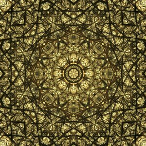 Pattern cylinder mirror