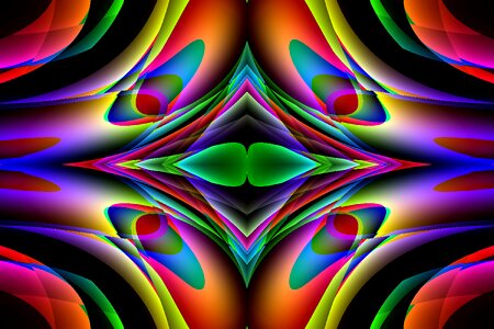 Iridescent sea of colour background