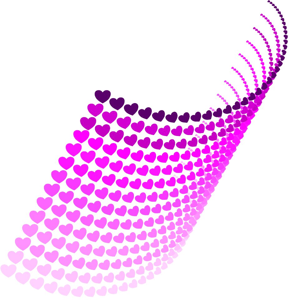 Pink red purple