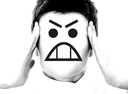 Trouble rage face