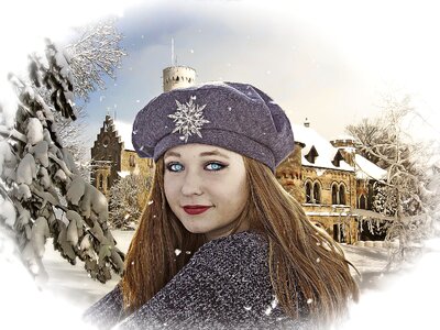Fantasy girl romantic emotional
