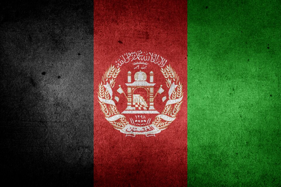 Middle east asia national flag