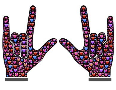 Heart hands heart care