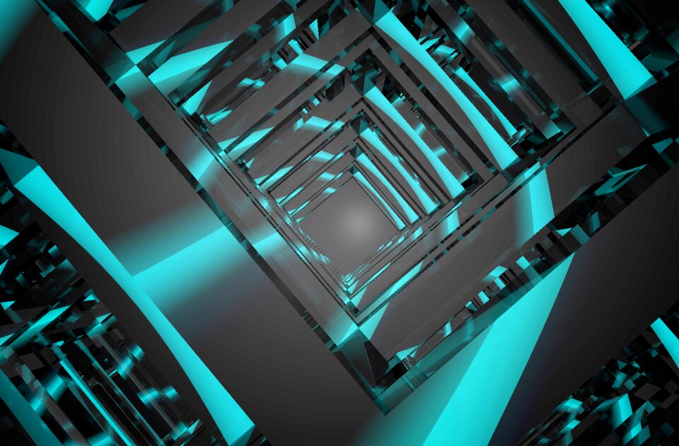 Structure hexahedron Free illustrations