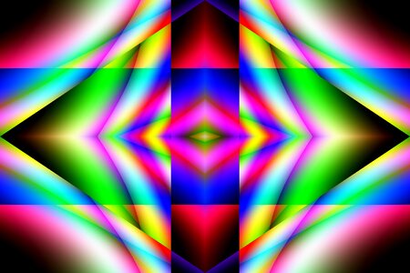 Iridescent sea of colour background