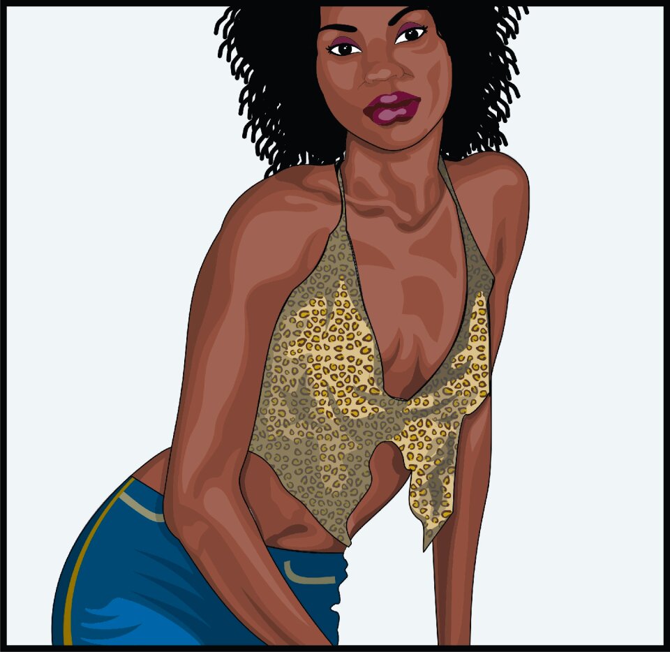 Black girl Free illustrations
