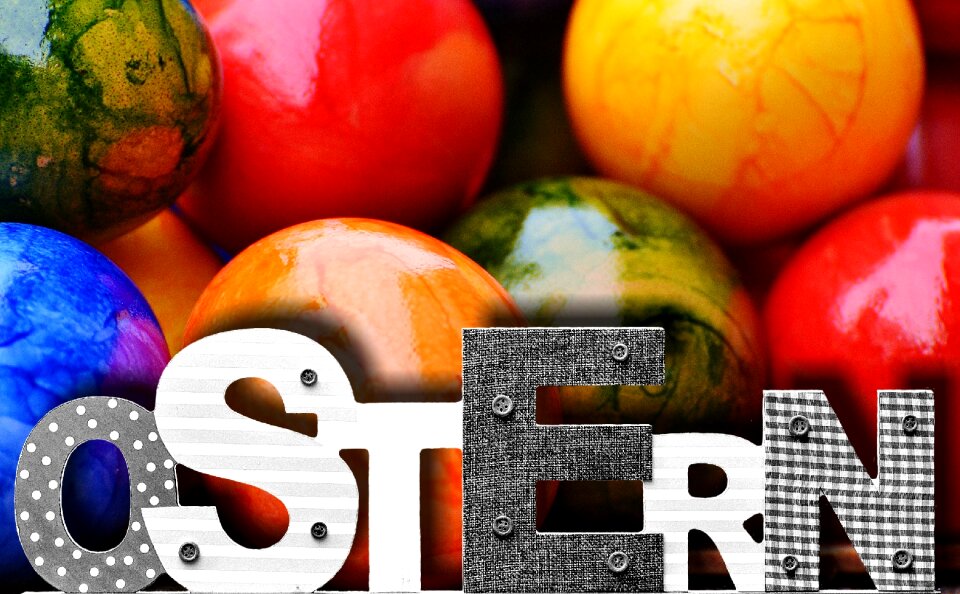 Happy easter colorful eggs easter eggs