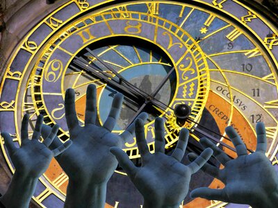 Past clock future