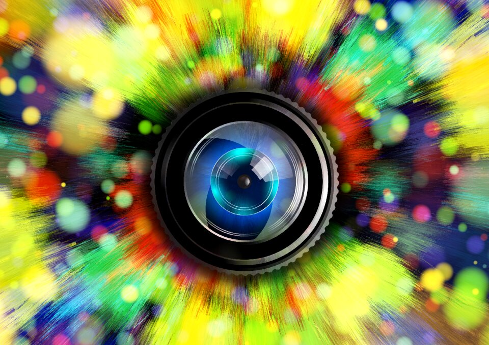 Color colorful explosion