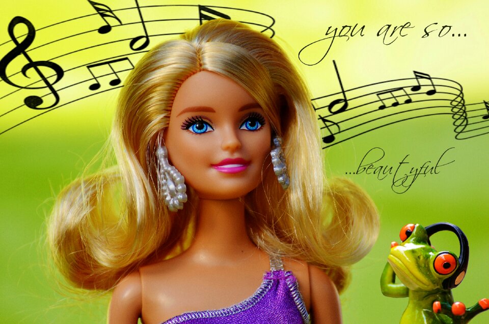 Music doll charming