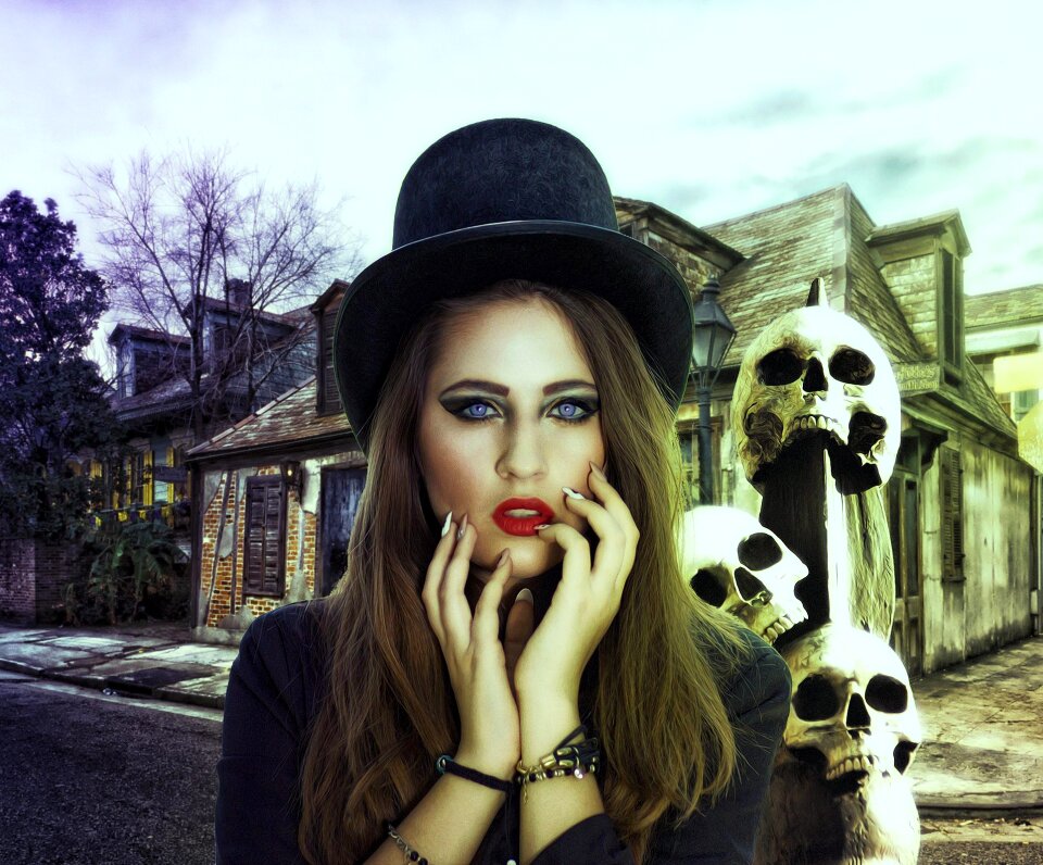 Female lady mystery