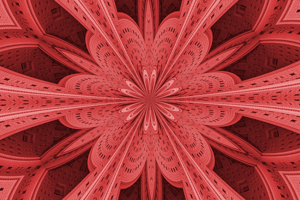 Homepage red abstract