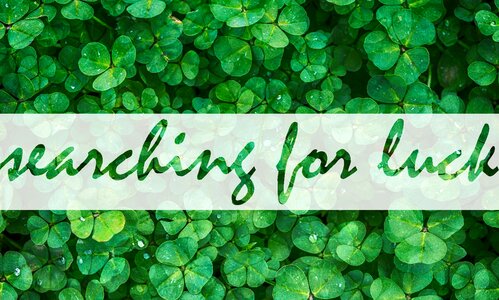 Clover search for happiness Free illustrations