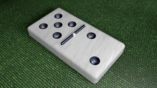 Dominoes hand Free illustrations