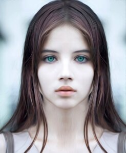Ace portrait green eyes