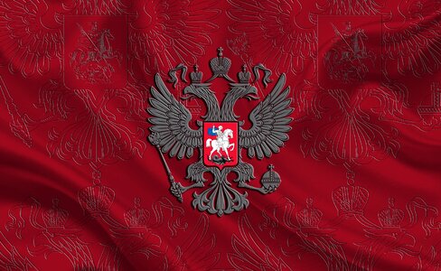 Imperial eagle flag flag of russia