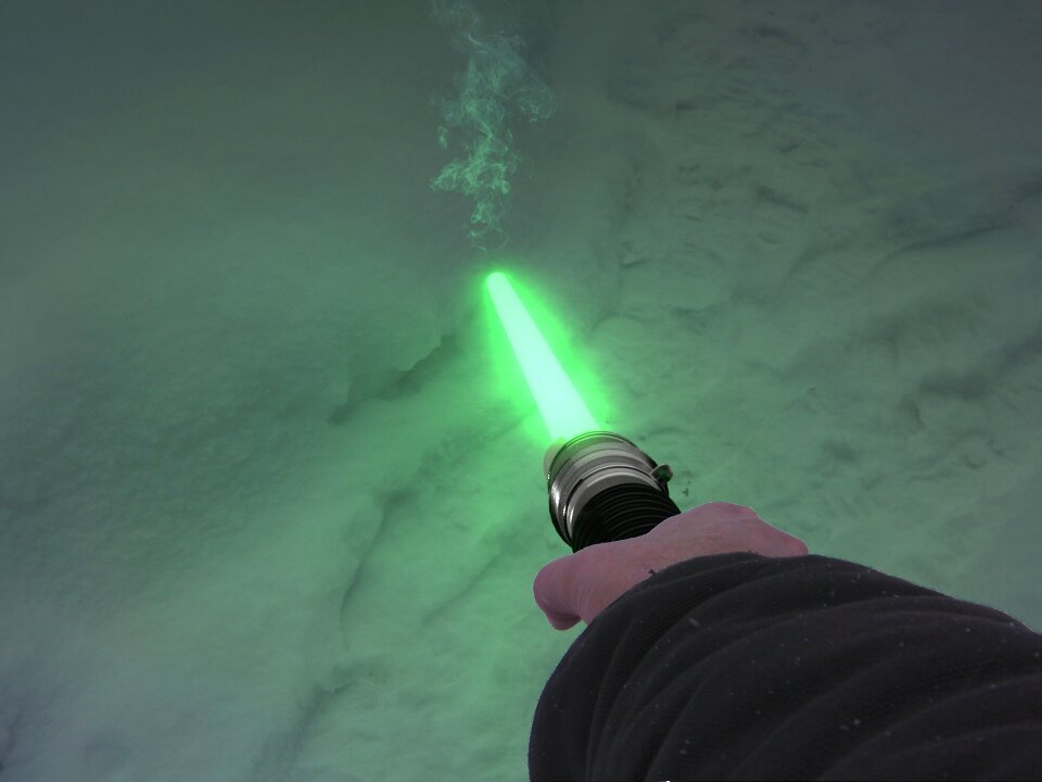 Weapon sword laser