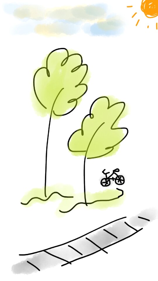 Green trail sport