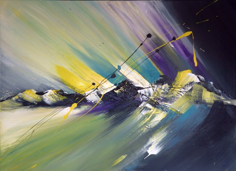 Northern lights own production Free illustrations