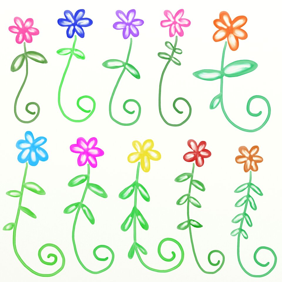Botany flower floral