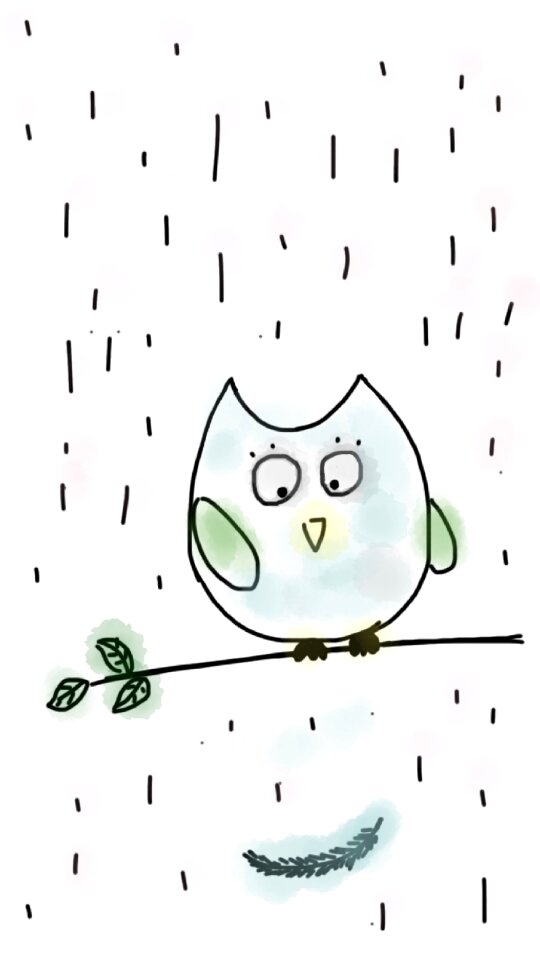 Feather branch outdoor