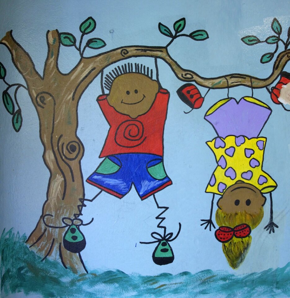 Painting frame childish