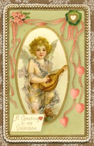 Card ornate vintage