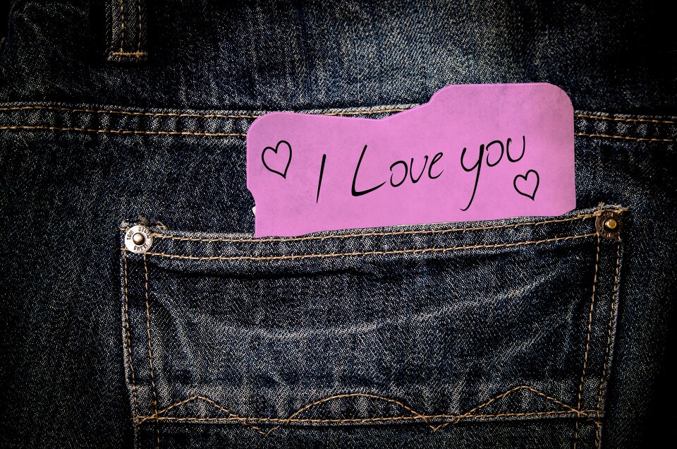 Paper font love