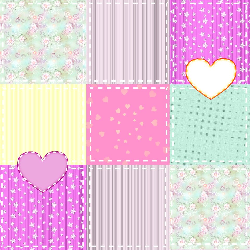 Badges heart Free illustrations