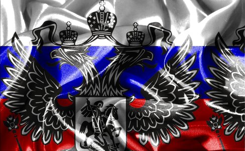 Imperial eagle flag flag of russia