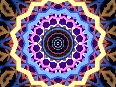 Pattern ornament flower